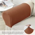 thumbnail image 4 of Set of 2 Jacquard Stretch Sofa Armchair Armrest Covers Anti-Slip Furniture Protector Armrest Slipcovers for Sofa Recliner, 4 of 6