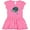 Raspberry with Polka Dots, variant on Inktastic Cute Diamondback Terrapin Turtle Girls Toddler Dress