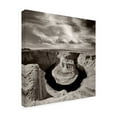 thumbnail image 2 of Trademark Fine Art 'Horseshoe Bend And Clouds Page Arizona' Canvas Art by Monte Nagler, 2 of 3