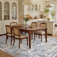 thumbnail image 3 of UERMEI 10'x12' Large Area Rugs for Living Room, Washable Non-slip Soft Indoor Modern Abstract Rug for Bedroom Dining Room Office Home Decor Carpet, Glacier Blue, 3 of 10
