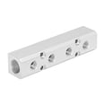 thumbnail image 2 of Acoplador de aire Conector rápido, Distribución de aire del colector neumático Distribución de aire del colector neumático Bloque de distribución de aire Divisor del colector Bloque de aluminio Acabado de lujo NikouMX herramienta, 2 of 8