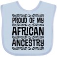 thumbnail image 3 of Inktastic Black History Proud African Ancestry Boys or Girls Baby Bib, 3 of 4