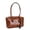 Brown, variant on Deago Vintage Shoulder Bags for Women Y2k Fall Purse Top Handle Hobo Handbag PU Leather Tote Bag with Cute Pendant (Brown)