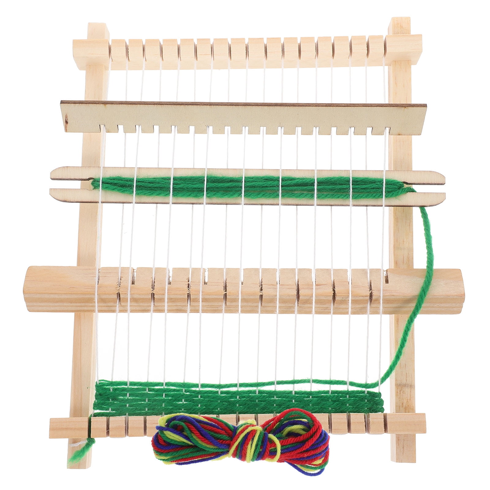 IDEANATEGRATE Weaving Machine Fabric Rectangular Craft Tool For Home Crafting 4Set 8.3x6.5x0.6In