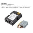 thumbnail image 4 of GigE PoE Injector, DC 48-57V 3A PoE Injector Efficient Power Conversion with ABS Surge ESD Safety 12V To 48V DC Boost Converter for Dish V2, 4 of 7
