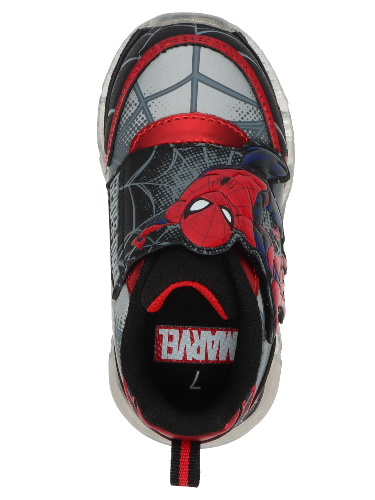 marvel spiderman light up shoes