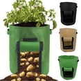 thumbnail image 4 of Sinhoon Potato Planter Bags - Garden Tub for Vegetable Growing Large Grow Bags with Handles for Vegetables Sweet Potato Tomatoes Strawberry Carrot Onion(4pcs), 4 of 11