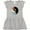 AC-Heather Grey, variant on Inktastic Rock Climbing Mountain Climber Silhouette Girls Toddler Dress