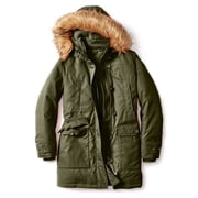 Woman Within Arctic Parka Jacket & Hood 34 Long Down Blend Winter Coat