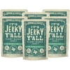 It's Jerky Y'all Vegan Jerky, Sea Salt & Pepper Flavor, High Protein, Non-GMO (6 Pack)