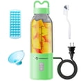 thumbnail image 1 of Exprimidor portátil HOMEXUP 400 ml 175 W de alta potencia verde, 1 of 5