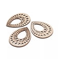 thumbnail image 6 of U8MO 200pcs Undyed Wood Big Pendants Wheat Drop Charms DIY Earring Making 67.5x51mm, 6 of 9