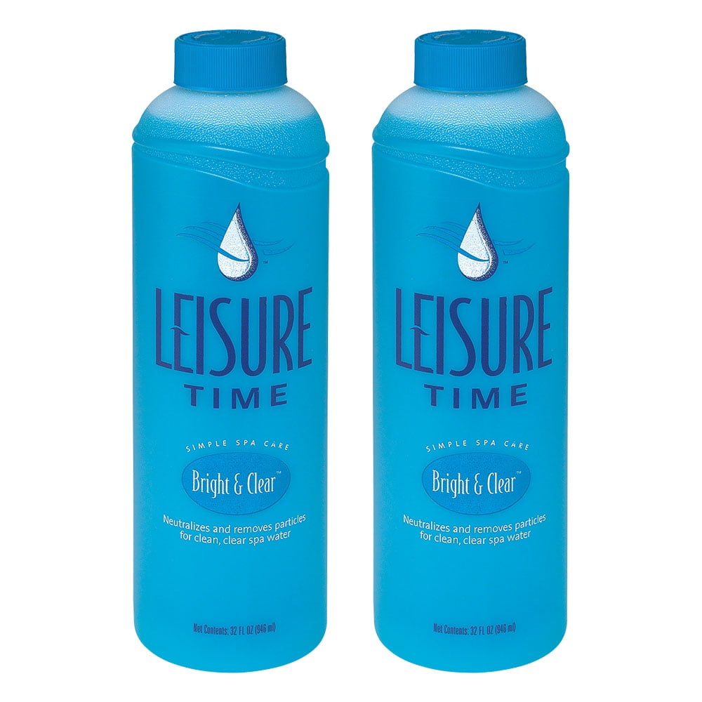 Leisure Time Bright and Clear Clarifier for Spas and Hot Tubs, 1-Quart by Leisure Time