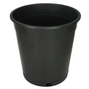 Garden Plastic Planter Nursery Pots - 10 Pcs 5 Gallon Round Black Nursery Pots for Indoor and Outdoor Plants with Drainage Hole