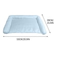 thumbnail image 3 of Fiudx Esterilla de Hielo para Mascotas, Cama Refrescante para Perros En Verano, Tela Suave y Transpirable, Diseño Indeformable, Ideal para Siestas y Descanso, Perfecta para Perros y Gatos, Fácil de L, 3 of 5