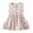 Orange-B, variant on WREESH Toddler Kids Girls Dress Fashion Summer New Sleeveless Ruffled Pockets Round-Neck Printed Dress Sweet Tank Top Pink