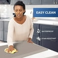 thumbnail image 3 of KitchenClouds Kitchen Mat Cushioned Anti Fatigue Kitchen Rug 17.3"x60" Waterproof Non Slip Standing Desk Mat Comfort Floor Mats for Kitchen House Sink Office (Khaki), 3 of 14