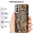 thumbnail image 3 of CoverON Design For Samsung Galaxy S22 Plus Phone Case, Flexible Soft Rubber Slim TPU Cover, Fall Camouflage, 3 of 8