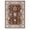 Burgundy/Ivory, variant on Everwash Treasure Lina Traditional Medallion Machine Washable Indoor Area Rug, Ivory/Red, 6'6"x9'2"
