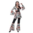 thumbnail image 2 of CONZONE Carnival 70S Disco Outfit For Women Funny Womens Hippie Clothes Sets Festival Stage Performance Clothes Dance Show Outfits, 2 of 8