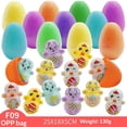 thumbnail image 5 of CY5O5ee Prefilled Easter Eggs with Toys Inside Colorful Stuffed Toy for DIY Easter Egg Filler and Party Classroom Supplies Gift Exchange, 5 of 5