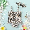 thumbnail image 2 of Saeaby Sleeveless Suspender Cute Bowknot One-Piece Swimsuit (Girl’s, Sizes 0-3 Months), 2 of 8