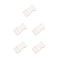 thumbnail image 2 of Transemion 10pcs/set Clasp Belt Buckles Designed With In Mind Convenient Release Buckle white 5Set, 2 of 6