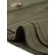 thumbnail image 5 of Chaqueta sin mangas rústica para mujer con botones y botones tipo anorak estilo cargo de ante sintético Ejercito Verde L, 5 of 5
