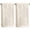 Dahlia-BG, variant on Sm:)e 2PC Arched Wave Jacquard Towel 13x30 Inches, 100% Cotton Quick-Dry High Absorbency Luxury Bath Towel, Beige