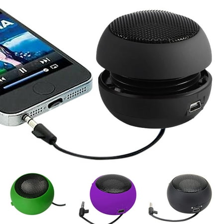 Sunjoy Tech Mini Speaker System, Portable Plug in Speaker with 3.5mm Aux Audio Input, External Speaker Amplifier for Laptop Computer, MP3 Player, iPhone, iPad, Cell Phone