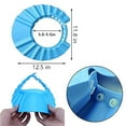 thumbnail image 2 of Baby Bathing Shampoo Shower Protection Hat - Soft Hat Adjustable Visor Cap for Toddler, Children, Baby, Kids 3 PCS, 2 of 5