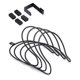 thumbnail image 4 of Multi-Function Hat Rack Steel Cap Rack with Hook on the Door Storage for Caps/Towels/Hats/Belts/Scarves/Robes, 4 of 5