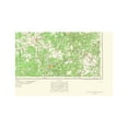 thumbnail image 2 of Topographical Map - Wichita Falls Texas Oklahoma Quad - USGS 1966 - Vintage Wall Art, 2 of 4