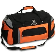 Everest Unisex Deluxe Sports Duffel Bag Orange
