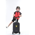 thumbnail image 2 of Ferrari Kids 3 Wheels Scooter with a Detachable Luggage, 2 of 6