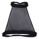 thumbnail image 1 of Gibobby traviesa Lencería Sexy Camiseta corta informal transparente de manga corta de malla en T para mujer (Negro, XXL), 1 of 5