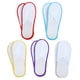 thumbnail image 1 of 20 pares de pantuflas desechables para invitados de hotel, zapatos de salón de interior de felpa, 1 of 5