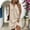 Beige, variant on Womens Cotton Dress Loose Button Down V-Neck Sleeveless Shift Dresses Casual Summer Knee Length Tank Sundress