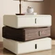 thumbnail image 4 of Mesita De Noche giratoria De madera maciza, cajón blanco moderno, mesita De Noche nórdica para Hotel, mueble moderno, 4 of 4