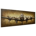 thumbnail image 3 of Empire Art Direct "Airplane" Mixed Media Iron Hand Painted Dimensional Wall Art Sculpture, 3 of 7