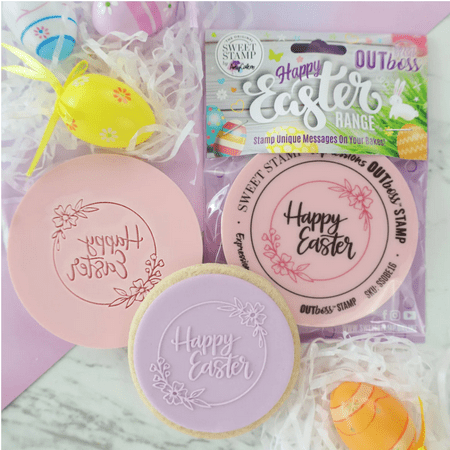 OUTBOSS EASTER MINI SIZE "HAPPY EASTER" FRAME BY SWEET STAMP
