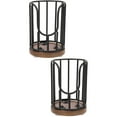 thumbnail image 6 of WORGEOUS 2pcs Paper Coffee Cup Stand Milk Tea Cup Holder Dispenser Coffee Cup Organizer, 6 of 8