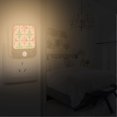 thumbnail image 2 of Yayeee LED Night Lights with Motion Detectors Auto Dusk to Dawn Light Sensors, 2 Pack, Beige Symmetrical Stars, 2 of 7
