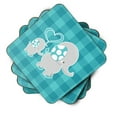 thumbnail image 2 of Mommy and Baby Elephant Foam Coaster Set of 4, 2 of 3