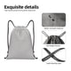 thumbnail image 4 of Fotbe Airplane Bolsa Mochila con Cordón Estampada, Bolsa de Gimnasio Deportiva, Bolsa Cinch, Bolsa con Cordón para Hombres y Mujeres-Medium, 4 of 6