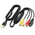 thumbnail image 1 of Video GRABBER VHS TO DIGITAL CONVERTOR USB Tarjetas TV DVD VCR S, 1 of 9