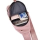 thumbnail image 2 of Bolso de pecho para mujer, moderno, con bordado de rombos, bandolera de hombro, gran capacidad, impermeable, con orificios para datos, mochila, 2 of 4