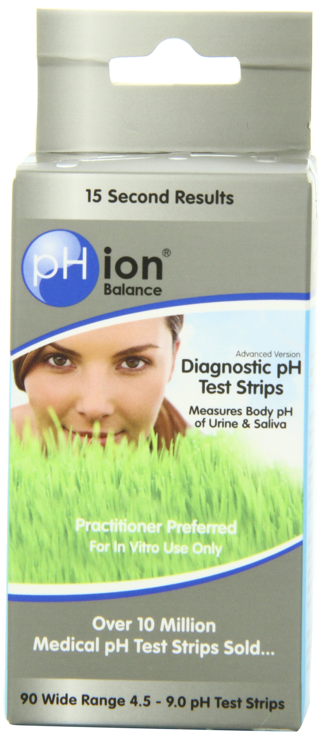 Phion Balance Diagnostic Ph Test Strips 90 Pack