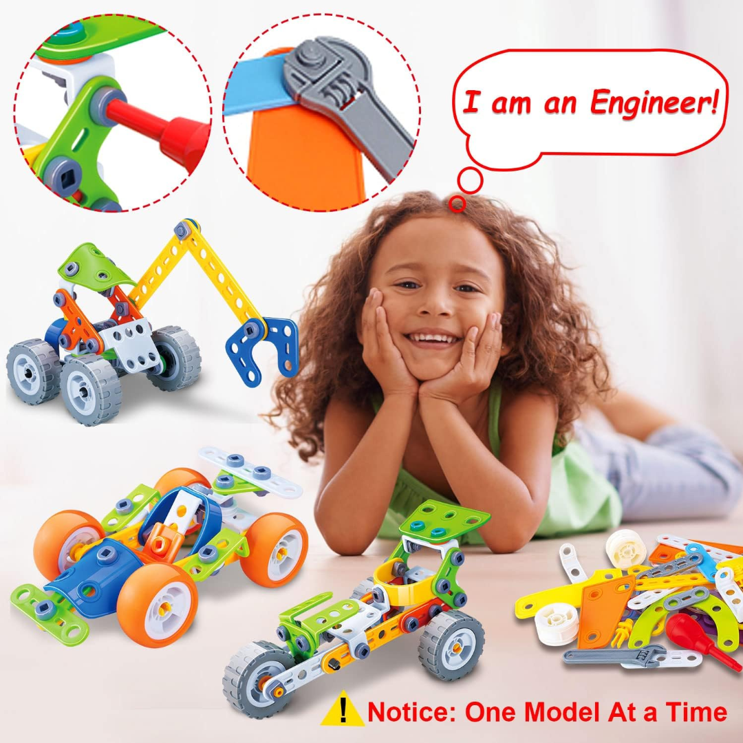 RORONOVA 10 in 1 STEM Toys for 5 6 7 8+ Year Old Boy Birthday Gifts Building Toys for Kids Ages 4-8 Educational Stem Activities for Boys 4-6 8-10 Construction Creative Games Christmas Idea Gift