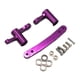 thumbnail image 4 of Conjunto de dirección de coche RC, piezas del grupo de dirección, accesorios ligeros de actualización de coche RC, piezas de coche RC para vehículos Púrpura, 4 of 8